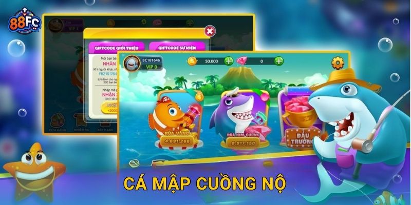 Cá Mập Cuồng Nộ – chinh phục đại chiến sinh tồn tại 88fc